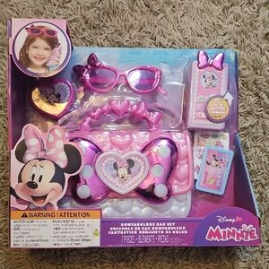 Disney Minnie Mouse Bowfabulous Bag Set - Pink and Purple